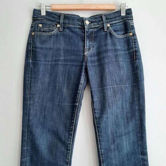 FIDELITY DENIM Japan Rose Y2K Low-Rise Bootcut Viper Rinse Jeans Sz 27 - Picture 3 of 12